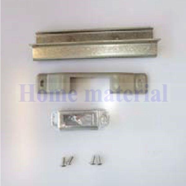 ■送料込み GS-LPT2U-SC 四国化成 エクステリア 補修部品 錠金具 ゴミストッカー GWP2型 錠受け金具セット GS-LPT2U-SC