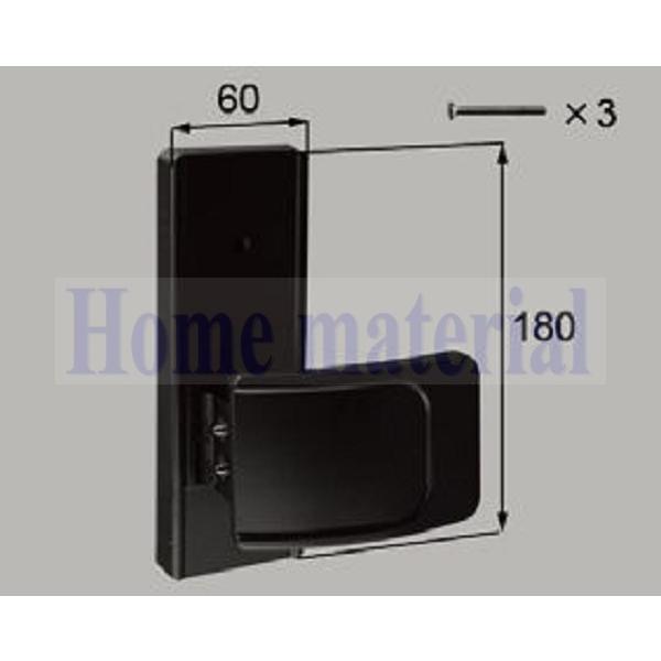 ■送料込み 新日軽 エクステリア 補修部品 門扉 PC 型錠内部化粧座ハンドルセット受側( 両開き用) S8AAB..
