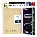 13インチiPad Pro(M4) ブルーライトカット 強化ガラスフィルム iPad Pro(M4) 液晶保護ガラスフィルム アイパッド プロ エムフォー 画面...