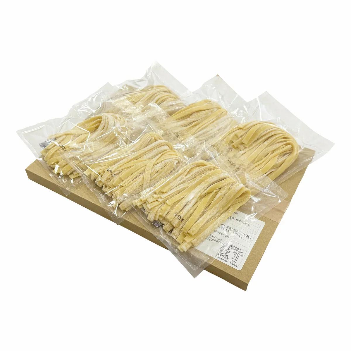 【ポイント最大12倍! 】築地ばんや 生パスタ フェットチーネ (麺のみ) 120g x 6食 ...