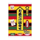 あられと海苔の香ばしさと、お湯をかけるだけの気軽さで 誰からも愛される定番中の定番です。 ちょっと小腹がすいたときや、受験勉強の夜食にもぴったり。 お好みの具を乗せてよし、夏は冷水をかけて冷やし茶づけにしてもよし、 お好きな場面でお好きな食べ方をお楽しみください。