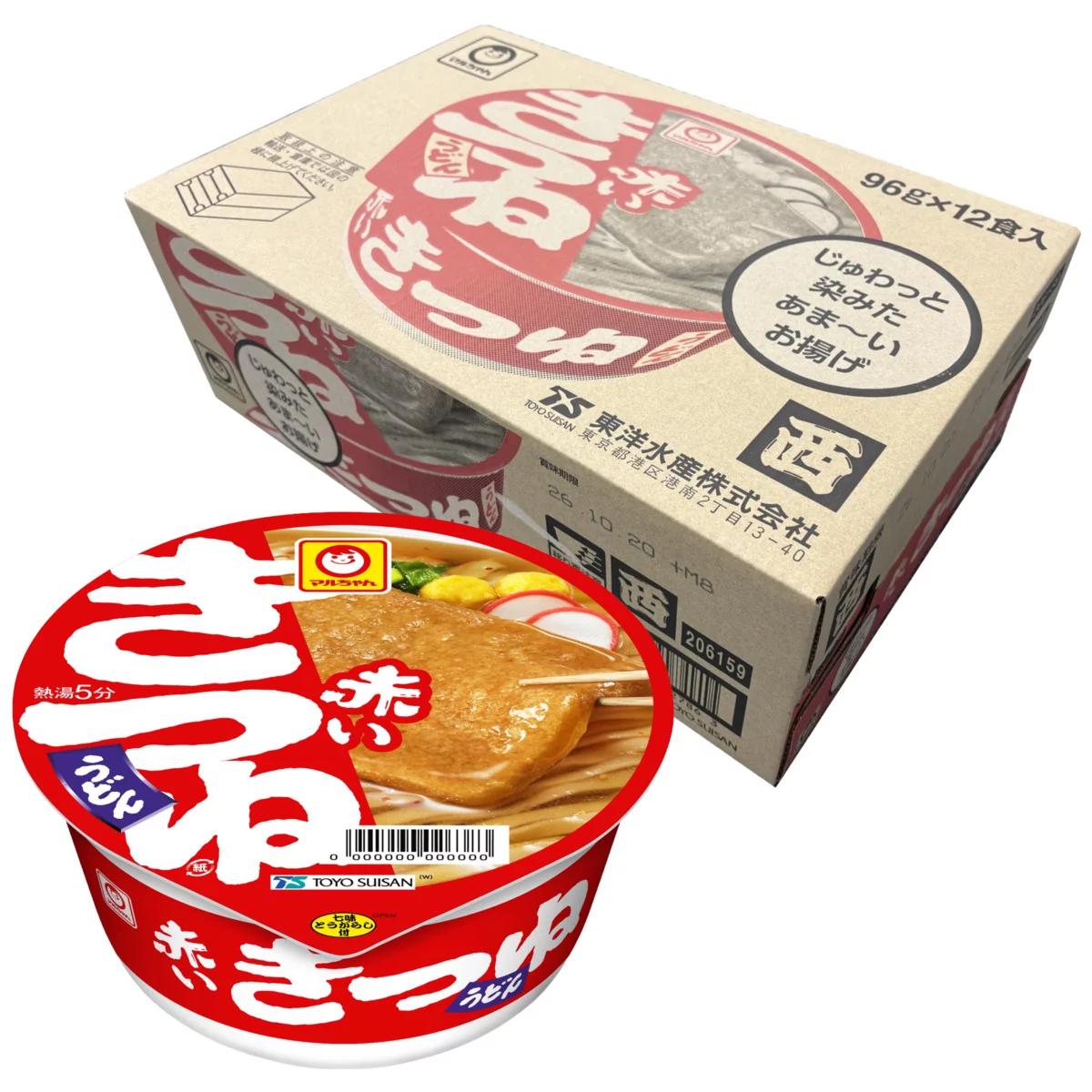 【ポイント最大12倍!お買い物マラソン！】マルちゃん 赤いきつね（西）12食入り