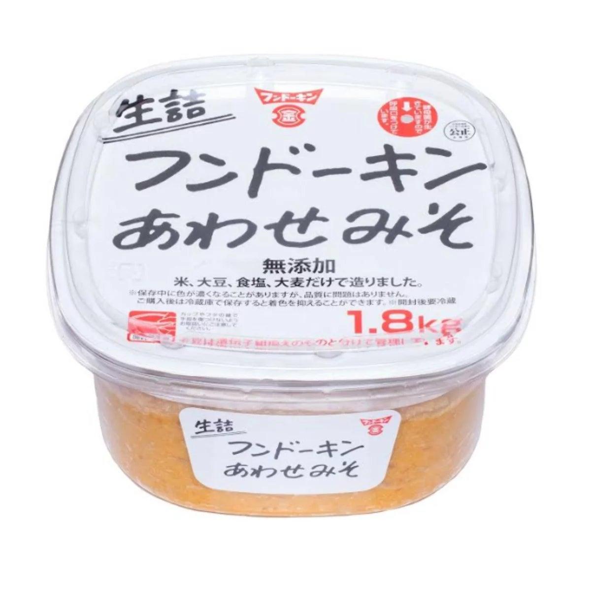 フンドーキン無添加あわせみそ 1.8kg