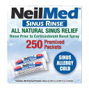 ニールメッド 鼻洗浄 リフィル 250包 Neilmed Sinus Rinse Refill 250 count