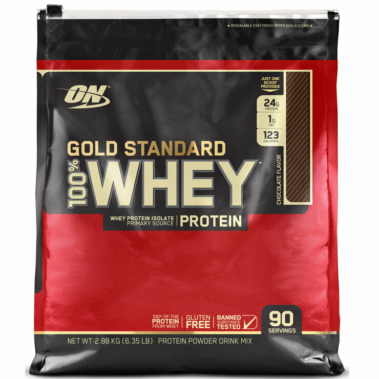 ゴールドスタンダード 100 ホエイ チョコレート味 2880g Optimum Nutrition Gold Standard 100 Whey Chocolate 2880g