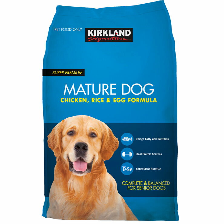 J[NhVOl`[ 7Έȏ 18kg`L,CX,GbO@Kirkland Signature Dog Food Adult over 7years 18kg Chicken, Rice, Egg