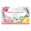 【5と0のつく日!ポイント5倍!本日限定!】バスクリン アロマスパークリング Happiness Time 12包入 3個セット ct63579
