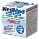 【5と0のつく日限定!ポイント5倍!本日限定!】ニールメッド 鼻洗浄 リフィル 250包 Neilmed Sinus Rinse Refill 250 coun...