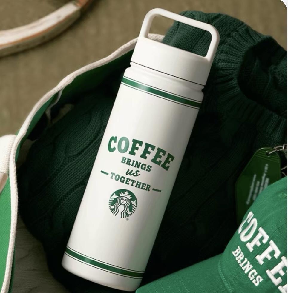 乐天商城 - 【並行輸入品】Starbucks レトロ シンプル ステンレス タンブラー612ml 海外限定 starbucks STARBUCKS スターバックス スタバ タンブラー
