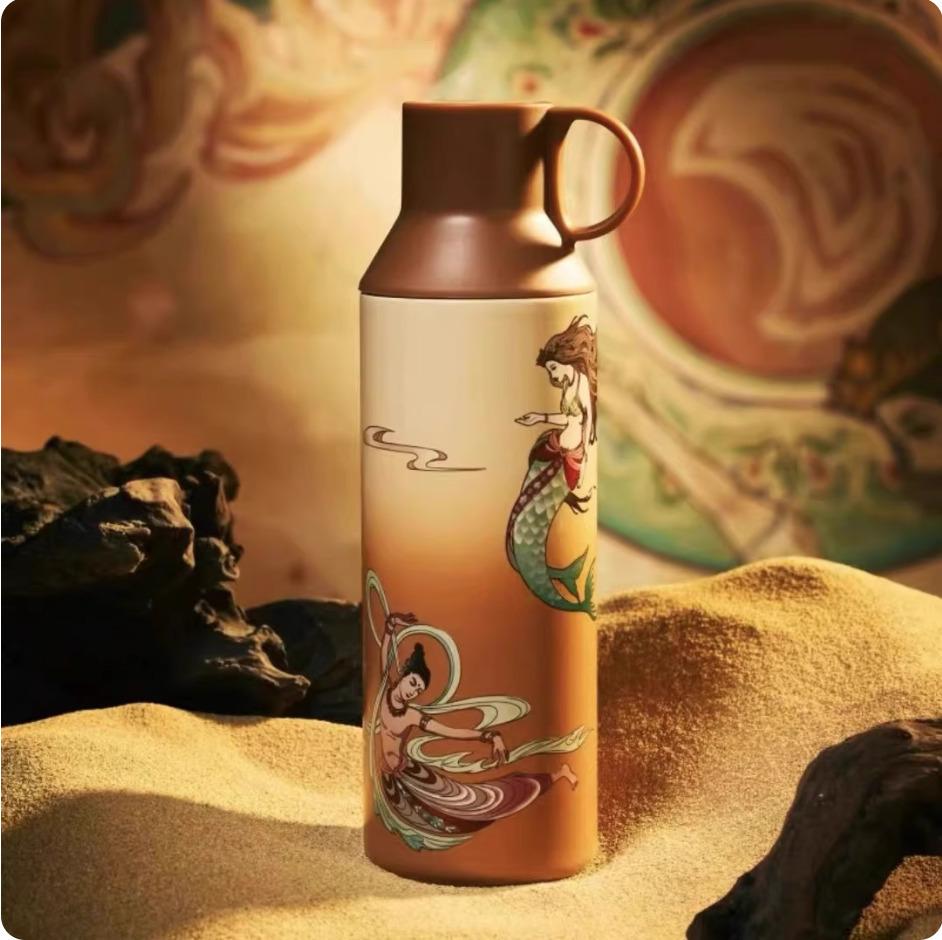 Starbucks Dunhuang ステンレス タンブラー 550ml 海外限定 starbucks STARBUCKS スターバックス スタバ タンブラー