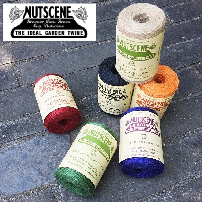 【NUTSCENE】麻ひもスプール3ply( ナッツシーン　麻紐ガーデニング Gardening ガーデン用品 バラ イギリス　英国)