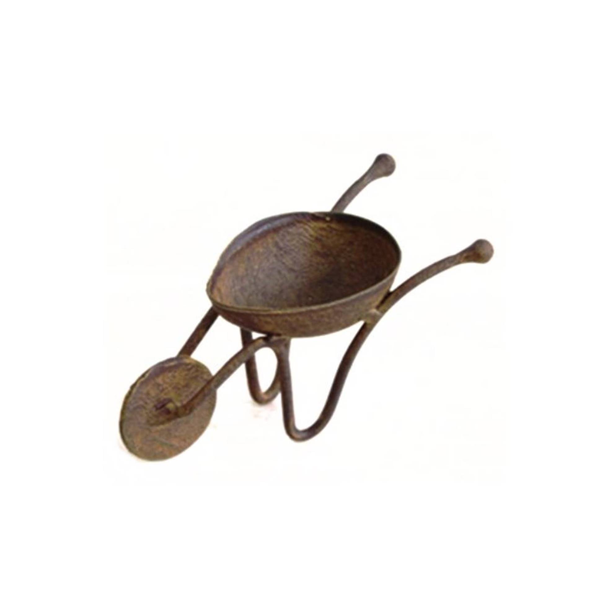 【村田屋】ミニカート一輪 4658【ミニガーデン ミニカート ミニ一輪 ミニオブジェ オブジェ ガーデン雑..