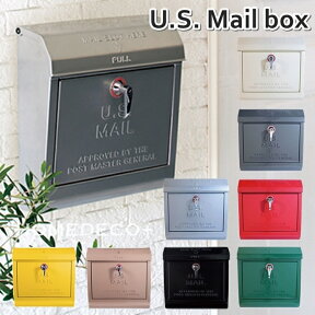 【ポイント10倍】 U.S. Mail box (ユーエスメールボックス USメールボックス) TK-2075 ARTWORKSTUDIO (アートワークスタジオ) 郵便ポスト 壁付け 壁掛け / 北欧風 北欧デザイン アメリカン【送料無料】【インボイス対応】