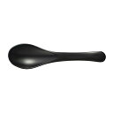 【送料無料】 宮本産業 スプーン 塗 すぷーん れんげ 黒 4×15.2cm 【メール便】