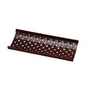 【送料無料】 宮本産業 おしぼり受け 網代 黒 約7×17.2×1.8cm【メール便】