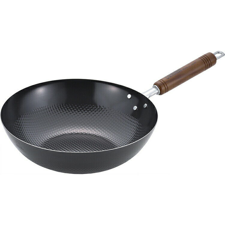 【送料無料】 サミット工業 中華鍋 
