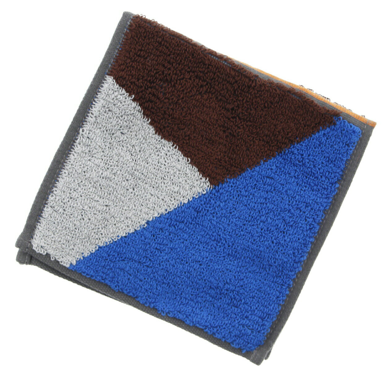 田中産業 Otta ハーフタオルハンカチ ブルー 25×12.5cm 17-24 【メール便】 ( ハンドタオル ハンカチ タオルハンカチ タオル 今治 いまばり お洒落 可愛い おしゃれ 粗品 )