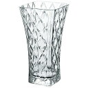 【送料無料】 東洋佐々木ガラス フラワーベース 花瓶 ガーニッシュ 日本製 クリア 約30×15.1×15.1cm (P-26488-JAN)