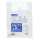 【送料無料】 ハウスホールドジャパン レジ袋 ランチバッグ お弁当が入る幅広 乳白色 厚さ0.015mm TL-03 100枚入 ( テイクアウト 持ち帰り 飲食店 お弁当 弁当 ランチ エコバッグ ゴミ袋 )
