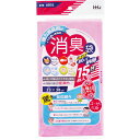 【送料無料】 ハウスホールドジャパン 消臭袋 ゴミ袋 サニタリー用 ピンク 約23×38cm AS03 15枚入 【メール便】 ( 消臭 ニオイ 臭い ごみ袋 ...