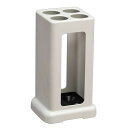 【送料無料】 小原産業 傘立て 正方形4本 ホワイト 約29×16×14.4cm UB-242
