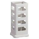 【送料無料】 小原産業 傘立て 角形12本 ホワイト 約45×21.1×20cm UB-402