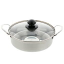 【送料無料】 谷口金属工業 万能すき焼鍋 1〜2人用 20cm シルバー 1.8L