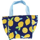 【送料無料】 セール フレンズヒル ランチバッグ レモネード 保冷 保温 ネイビー 20×33cm YS-151-139