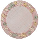 【送料無料】 セール 池村商会 ランチョンマット コローナ アバカ ピンク φ36cm 1568-02