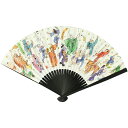 【送料無料】 セール 新京清堂 扇子 ええじゃないか メンズ 男性用 白 約23cm