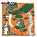 【送料無料】 楠橋紋織 風呂敷 morita MiW センザンコウの樹 オレンジ 約100×103cm M-68383-00-5 ( 森田ミウ MiW お洒落 ...