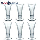 【送料無料】 東洋佐々木ガラス パフェグラス パフェ 食洗機対応 日本製 約235ml P-02202 6個入 ( 大きめ 大きい グラス ガラス 透明 クリア...