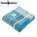 【送料無料】 田中産業 今治タオル フェイスタオル STRIPE HOLIC 日本製 ブルー 約34×80cm ( 今治 日本製 国産 丈夫 吸水 柄 パイル ...
