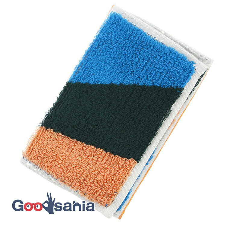 【送料無料】 田中産業 今治タオル Otta ハーフタオルハンカチ 22-51 ブルー 25×12.5cm OT22-0060-0951 ( ハーフ ミニ 三つ折り 半分 コンパクト 日本製 ハンカチ タオル )