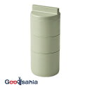 【送料無料】 竹中 弁当箱 tutu ツツ 3段ランチボックス 日本製 カーキ (上段)160ml×2、(下段)280ml T-36376 ( ランチボックス ...