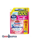 【送料無料】 バスマジックリン SUPER泡洗浄 アロマローズの香り つめかえ用 1200ml