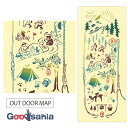 【送料無料】 ミヤモトタオル(Miyamoto-towel) 手ぬぐい kenema 約35×90cm 日本製 OUT DOOR MAP 50282 ( 手拭い 伝統品 軽量 コットン 和柄 顔料 プリント miyamoto 速乾 宮本 飾る TENUGUI )