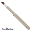 【送料無料】 志々田清心堂 メイクブラシ スライドブラシ コンシーラーブラシ 約φ1.2×12.5cm グレー PS-107 ( 化粧ブラシ メイク道具 パウダーブラシ フェイスブラシ フィニッシングブラシ 仕上げブラシ )