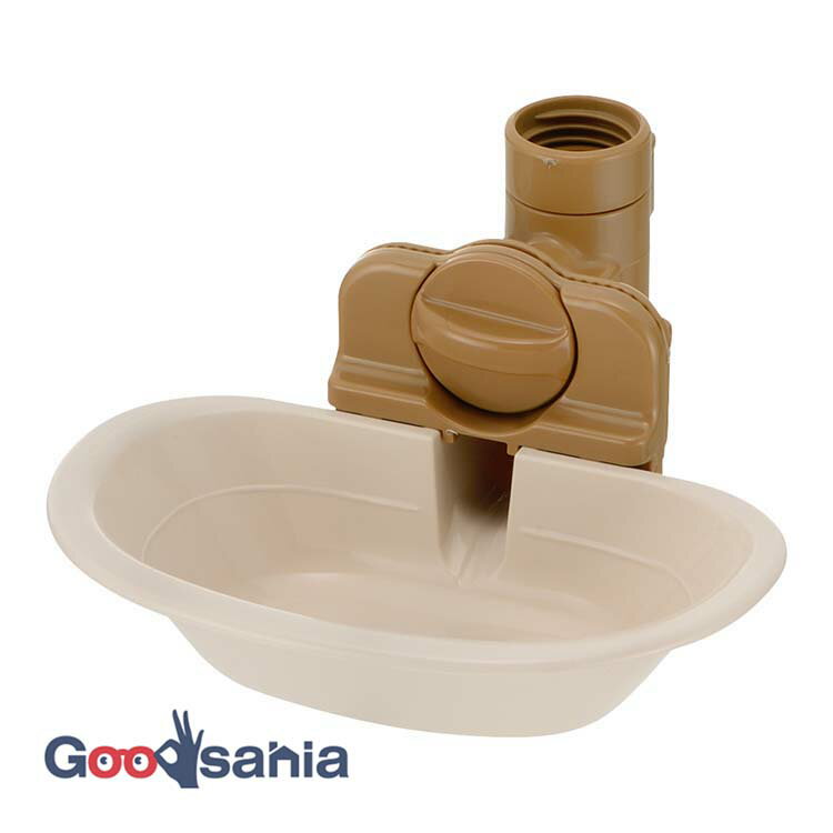 【送料無料】 リッチェル ドッグウォーターディッシュ M アイボリー ( 犬 給水器 給水 水飲み ペットボ..