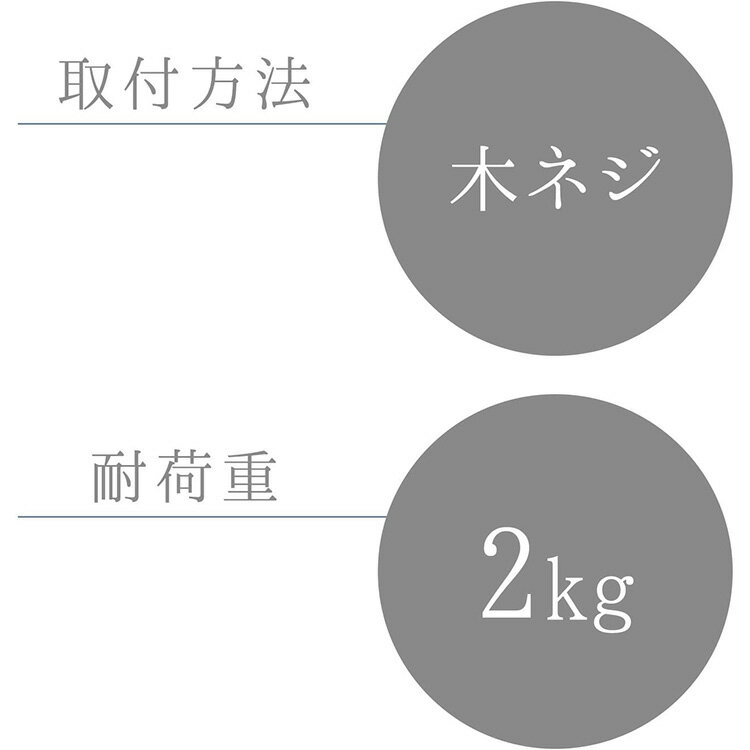 レック タオル掛け 40 木ネジ 全長38cm B00048