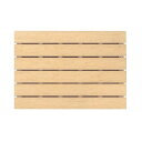 【送料無料】 オーエ すのこ 風呂 木目すのこ 6枚板 日本製 約60×85×3cm 74214 ( 樹脂製 樹脂 スノコ 簀子 簀の子 風呂用 風呂 お風呂 ...