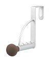 【送料無料】 山崎実業 ドアハンガーライト ロング ブラウン 6355
