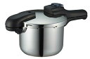 【送料無料】 パール金属 クイックエコ 3層底切り替え式圧力鍋3.5L(H-5040)