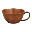 【送料無料】 宮本産業 カップ シー 花 スープカップ ライトブラウン 360ml