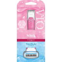 【送料無料】 シック Schick ハイドロシルク トリムスタイル ホルダー (替刃1コ付(替刃はホルダーに装着済))
