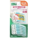 【送料無料】 ガムGUM 歯周プロケア ソフトピック カーブ型 歯間ブラシ ゴムタイプ 30P サイズ:SS-M 30本入
