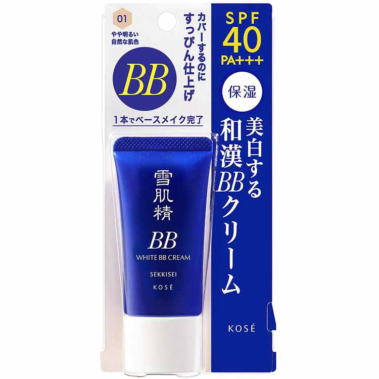 【送料無料】 コーセー 雪肌精 ホワイト BBクリーム ノーマル 001 やや明るい自然...