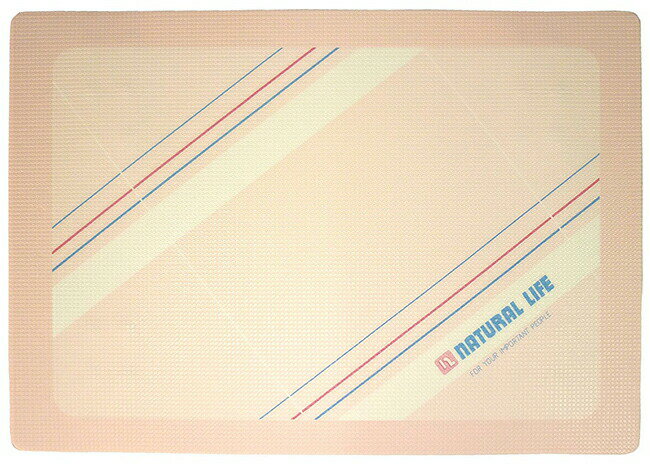 【送料無料】 Plus1 【日本製】 童夢 スベリ止め吸盤付 風呂マット ナチュラルライフ ピンク