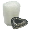 【送料無料】 セール リスパック 【日本製】 ハート型 バイオカップ ラブL フタ 50枚入り クリア クリア