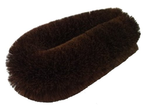 【送料無料】 亀の子束子西尾商店 亀の子たわし 棕櫚たわし極メ No4 3号型 ブラウン 約8×13.5×4.5cm ( ..